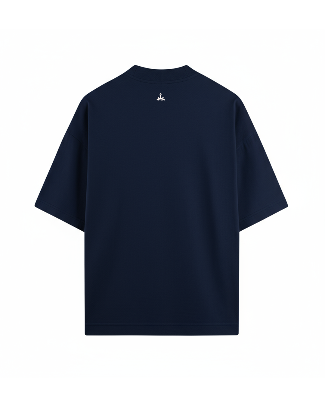 SIMPLE ಜೀವ್ನ ಇವ್ರೆ! - NAVY BLUE - Premium Oversized TShirt