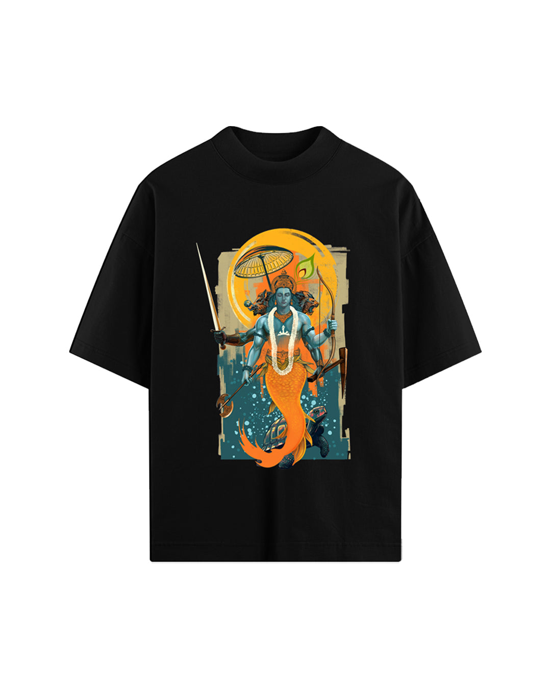 DASHAVATARA - Premium Oversized Tshirt
